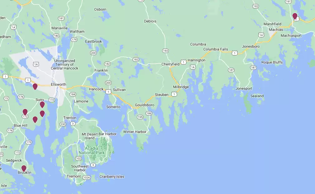 Download a map of the Downeast region! 