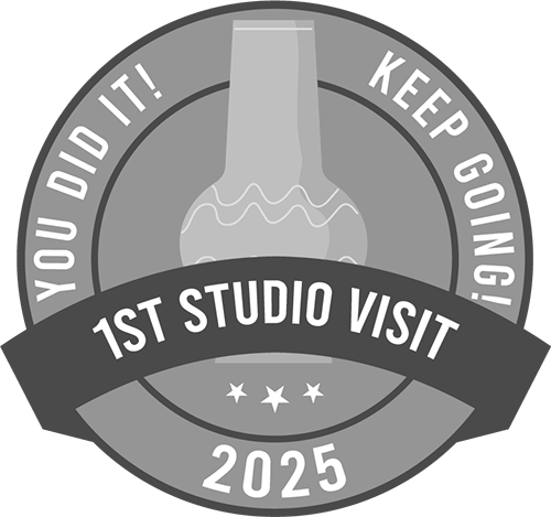 1st Studio Visit Badge