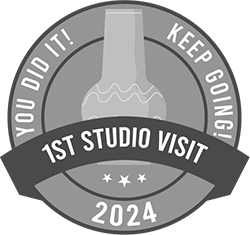 1st Studio Visit Badge
