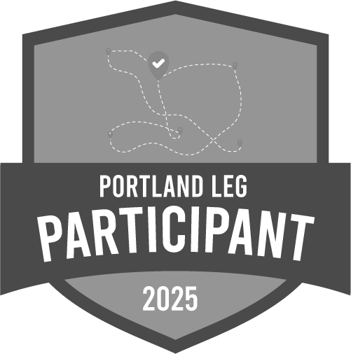 Portland Leg Participation Badge