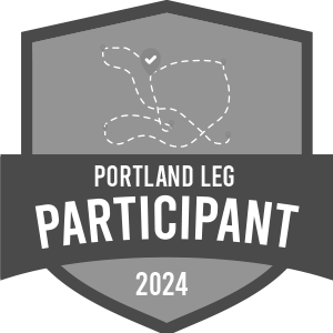 Portland Leg Participation Badge