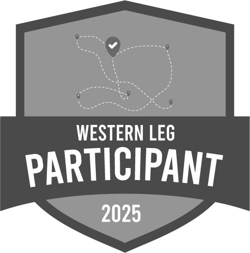 Western Leg Participation Badge