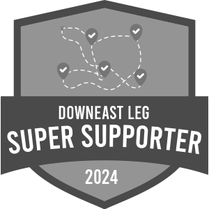 Downeast Leg Super Supporter Badge