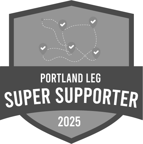 Portland Leg Super Supporter Badge