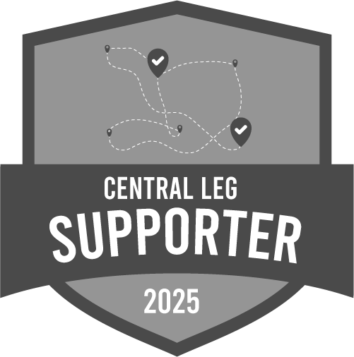 Central Leg Supporter Badge