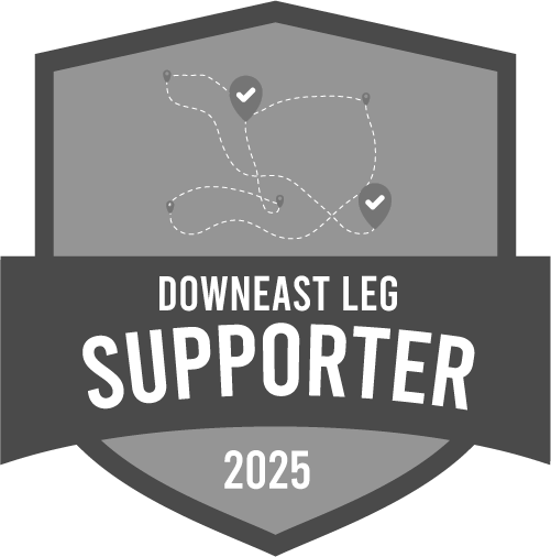 Downeast Leg Supporter Badge