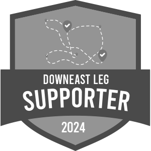 Downeast Leg Supporter Badge